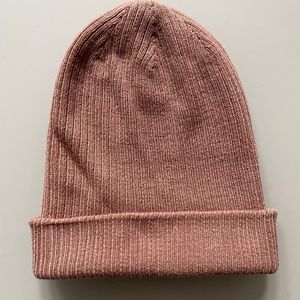 Aritzia pink beanie